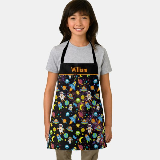 Tablier Planète de fusée spatiale Noire (Insitu)