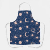 Tablier Planètes et étoiles Motif (Recto)