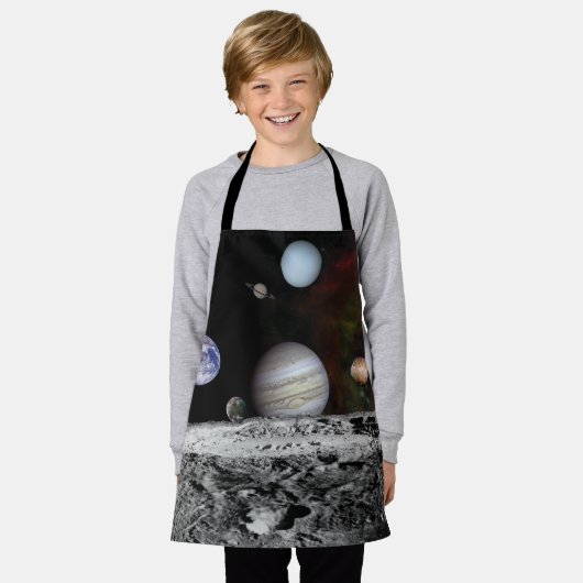 Tablier Planets du système solaire (Porté)