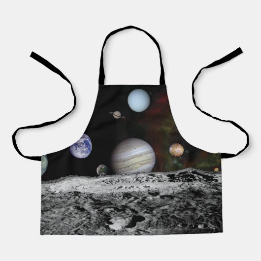 Tablier Planets du système solaire (Recto)