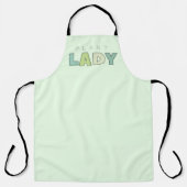 Tablier Plante Lady Gardening Apron (Recto)