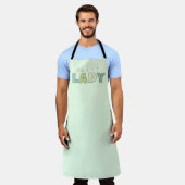 Tablier Plante Lady Gardening Apron (Porté)