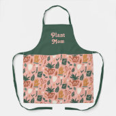 Tablier Plante Maman Cute Gardening Cadeau (Recto)
