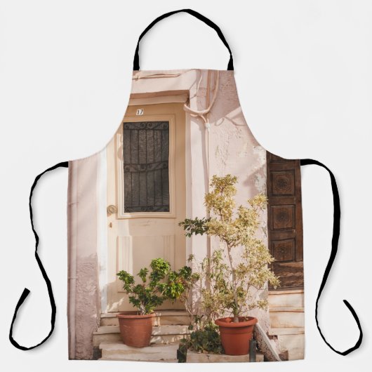 TABLIER PLANTES FEUILLES VERTES (Recto)