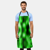Tablier Plaques en verre vert et noir (Porté)