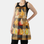 Tablier plat d'automne avec conception de poires (Insitu)