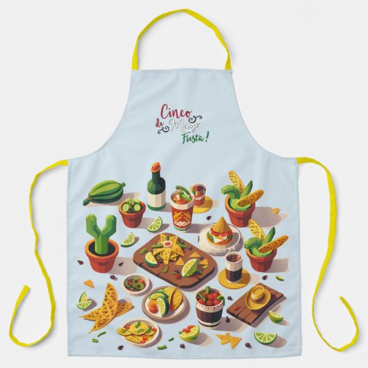 Tablier Plats mexicains (Recto)