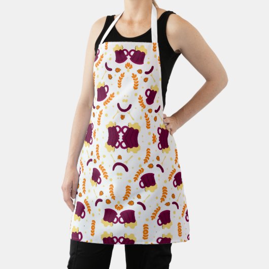 Tablier Playful Pattern Apron Design  (Insitu)