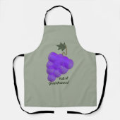 Tablier Plein de raisins (Recto)