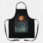 Tablier Pleine lune Crow Gloomy Forêt Costume magnifique H (Recto)