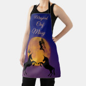 Tablier Pleine lune Unicorn Fairy Purple Magie (Insitu)