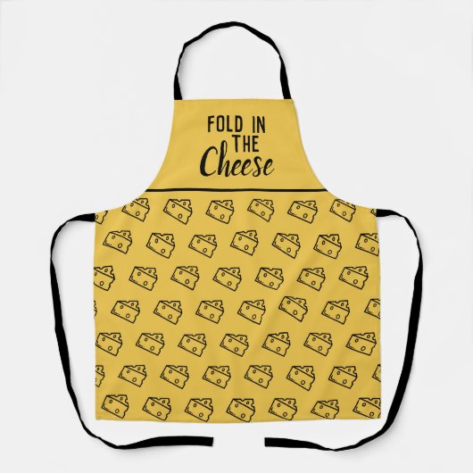 Tablier Plier Dans L'Apron Funny Au Fromage (Recto)