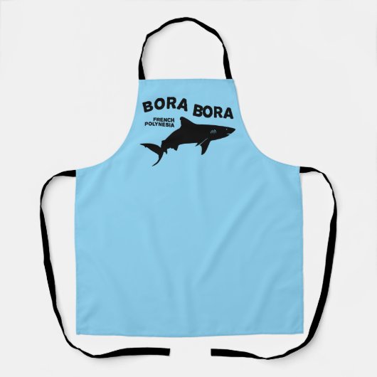 Tablier Plongée De Requin À Bora Bora (Recto)