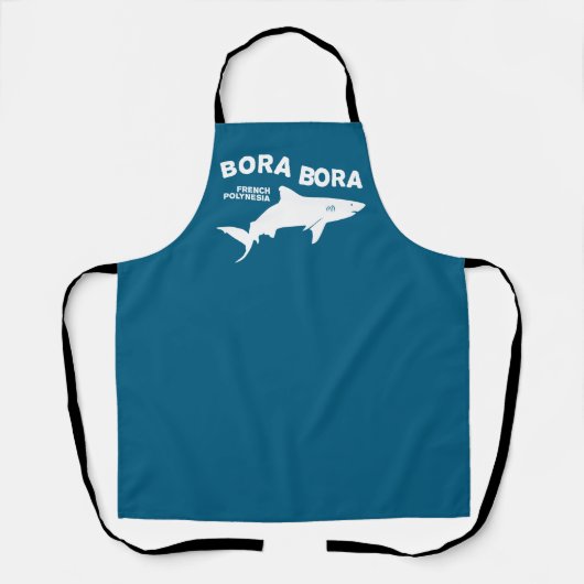 Tablier Plongée De Requin À Bora Bora (Recto)