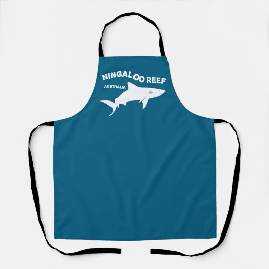 Tablier Plongée De Requin En Australie, Ningaloo Reef (Recto)