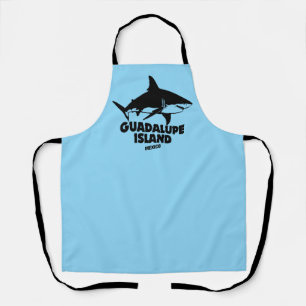 Tablier Plongée Sous-Marine Avec Requins Île De Guadalupe