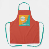 Tablier Plongez Dans Le Soleil | Californie (Recto)