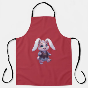 Tablier PLP LEPURO - Graphisme de rue du roi lapin guerrie