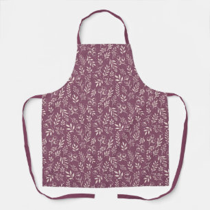Tablier Plum bouché Motif botanique - Apron