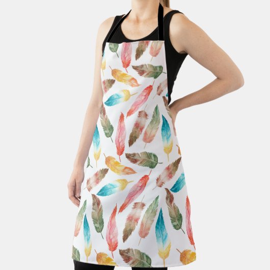 Tablier Plumes de couleur (Insitu)