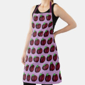 Tablier Plums Ried Été Purple Plum Fruit Imprimer (Insitu)