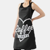 TABLIER PLUS DE CAFÉ S'IL VOUS PLAÎT (Insitu)
