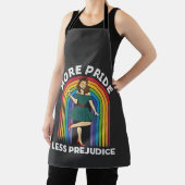 Tablier Plus de fierté Moins de préjugé LGBT Pride Mois (Insitu)
