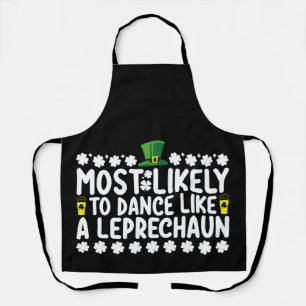Tablier Plus susceptible de danser comme un lutin St-Patri