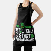 Tablier Plus susceptible de déclencher les frasques St Pat (Insitu)