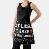 Tablier Plus susceptible de faire cuire des biscuits de No (Insitu)
