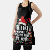 Tablier Plus susceptible d'écouter Noël toute l'année Xmas (Insitu)