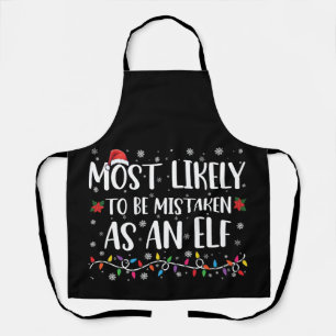 Tablier Plus susceptible d'être confondu avec un Noël de f