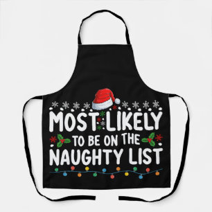 Tablier Plus susceptible d'être sur la liste vilain Noël H