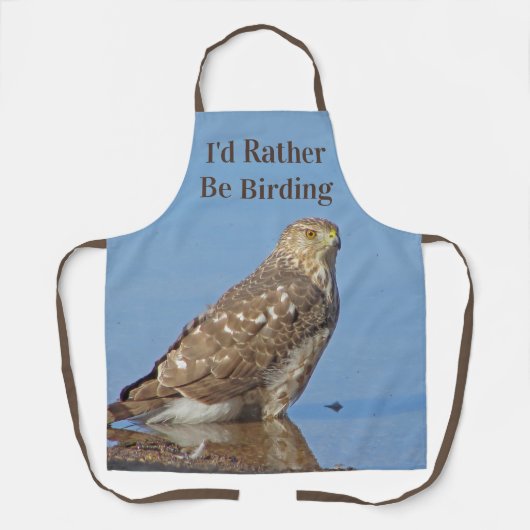 Tablier Plutôt Être Birding Hobby Raptor Wild Bird Hawk (Recto)