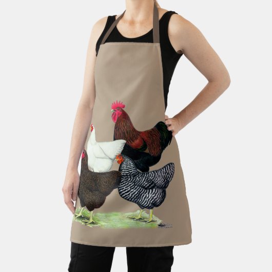 Tablier Plymouth Rock Quartet (Insitu)