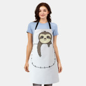 Tablier Poche à couture (Porté)