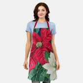 Tablier Poinsettia (Porté)
