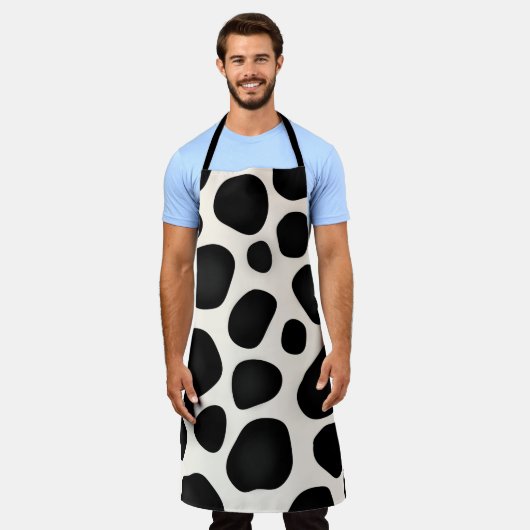 Tablier Point Polka Apron (Porté)