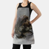 Tablier Pointeur à poils durs Griffon, Chasse à la bécasse (Insitu)