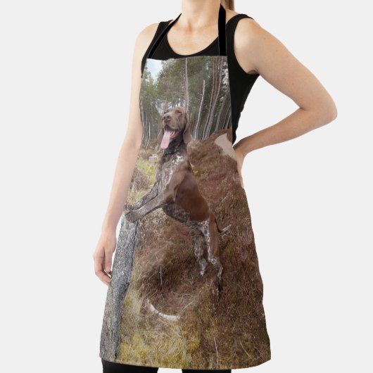 Tablier Pointeur à pois courts allemand (Insitu)