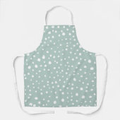 Tablier Points Dalmatiens verts, Points Dalmatiens, Pots D (Recto)