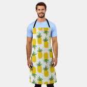 Tablier Points d'ananas : Conception de fruits d'été (Porté)