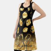 Tablier Points de pinceau d'or (Insitu)