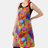 Tablier Points et points multicolores (Insitu)