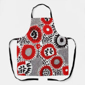 Tablier Points rouges et noirs (Recto)