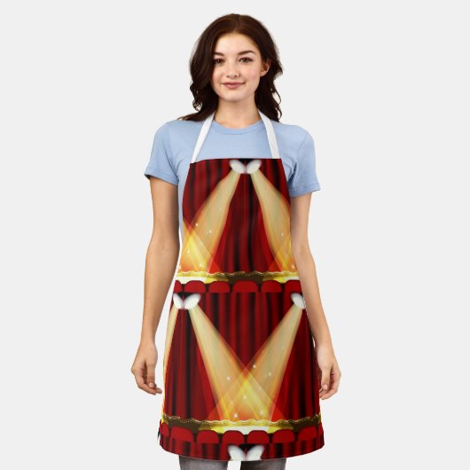 Tablier Points saillants sur scène (Porté)