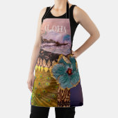 Tablier Poipu Sunrise, Collage Hawaï de Kauai (Insitu)