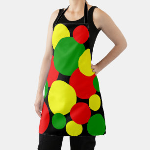 Tablier Pois afrocentriques