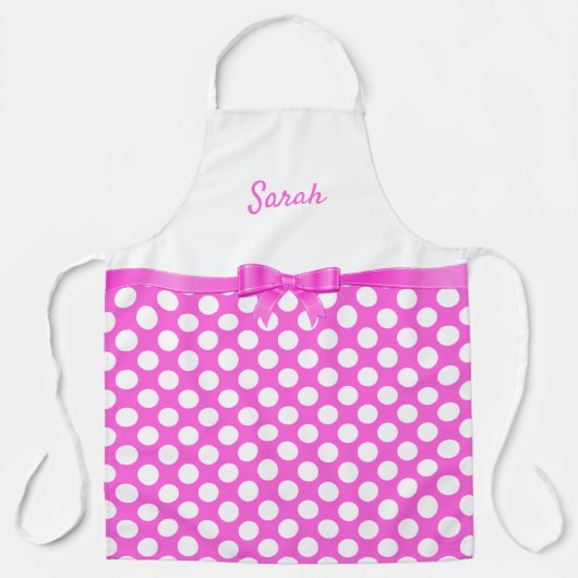 Tablier Pois blancs (Recto)