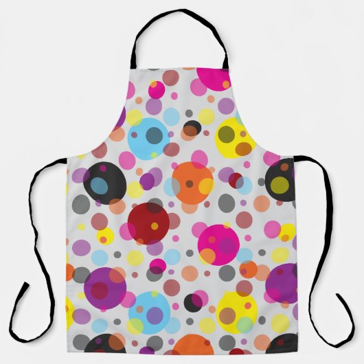 Tablier Pois coloré (Recto)